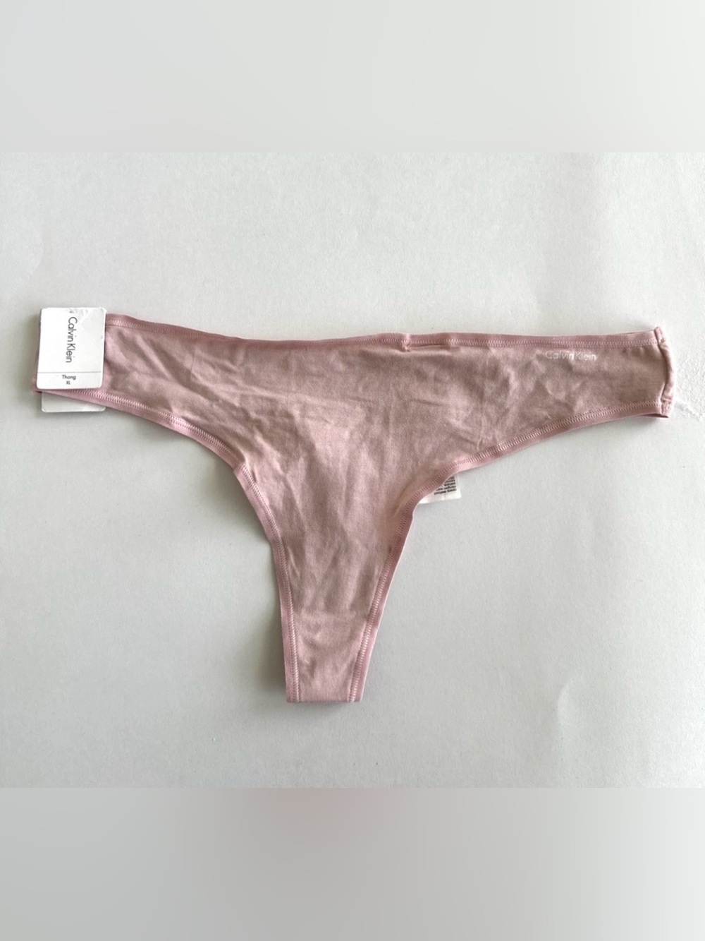 Calvin Klein Cotton Form Thong Underwear XL  -Pink_